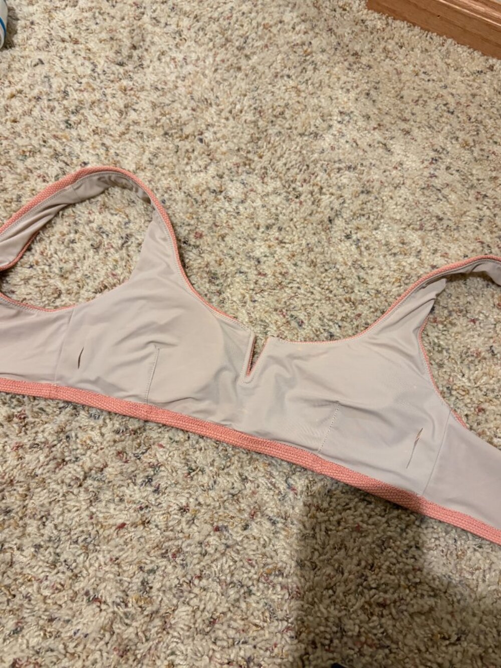 Lululemon Honeycomb Dip Bikini Swimsuit Swim Set Pink Black - Picture 6 of 16